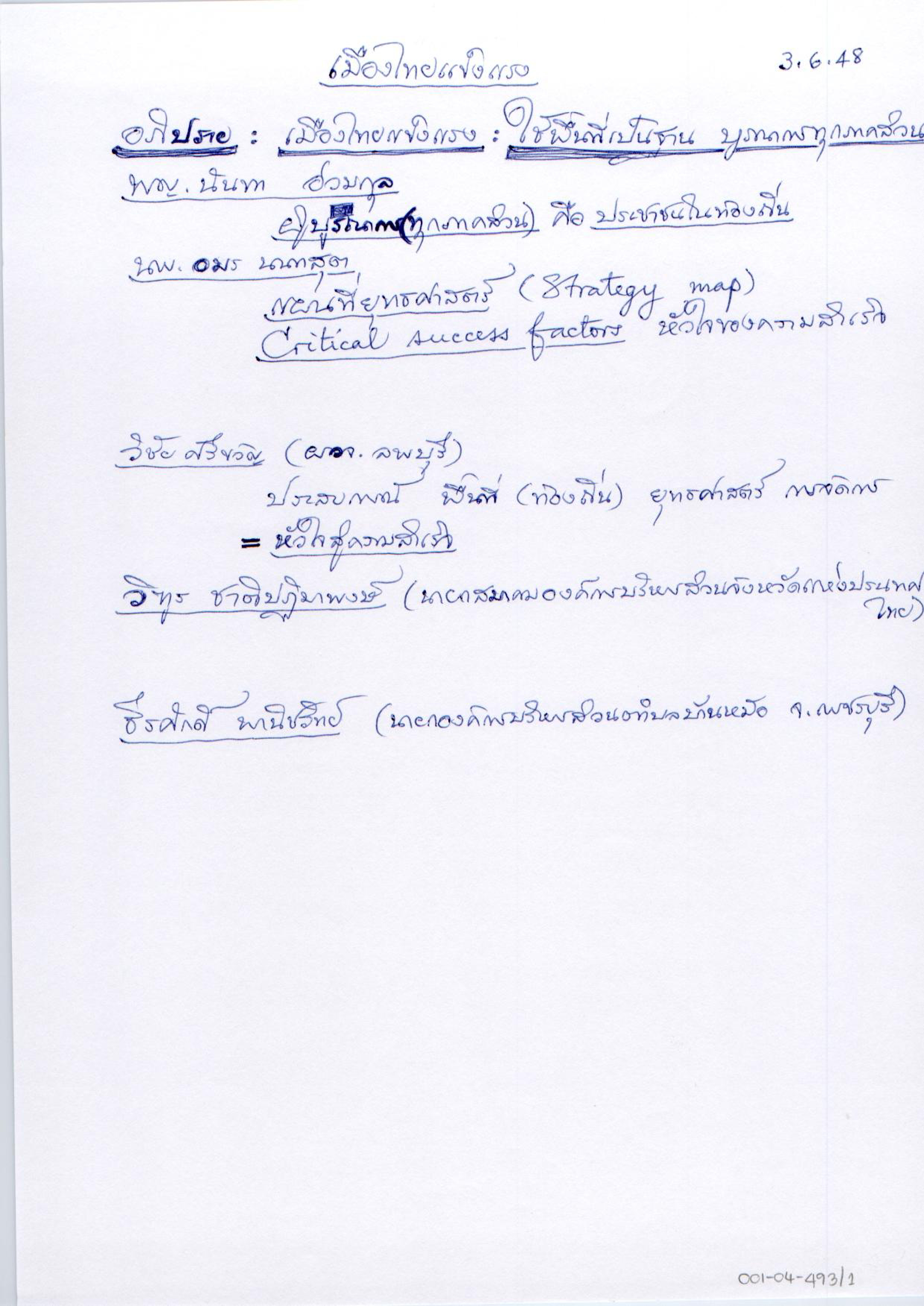 เมืองไทยแข็งแรง