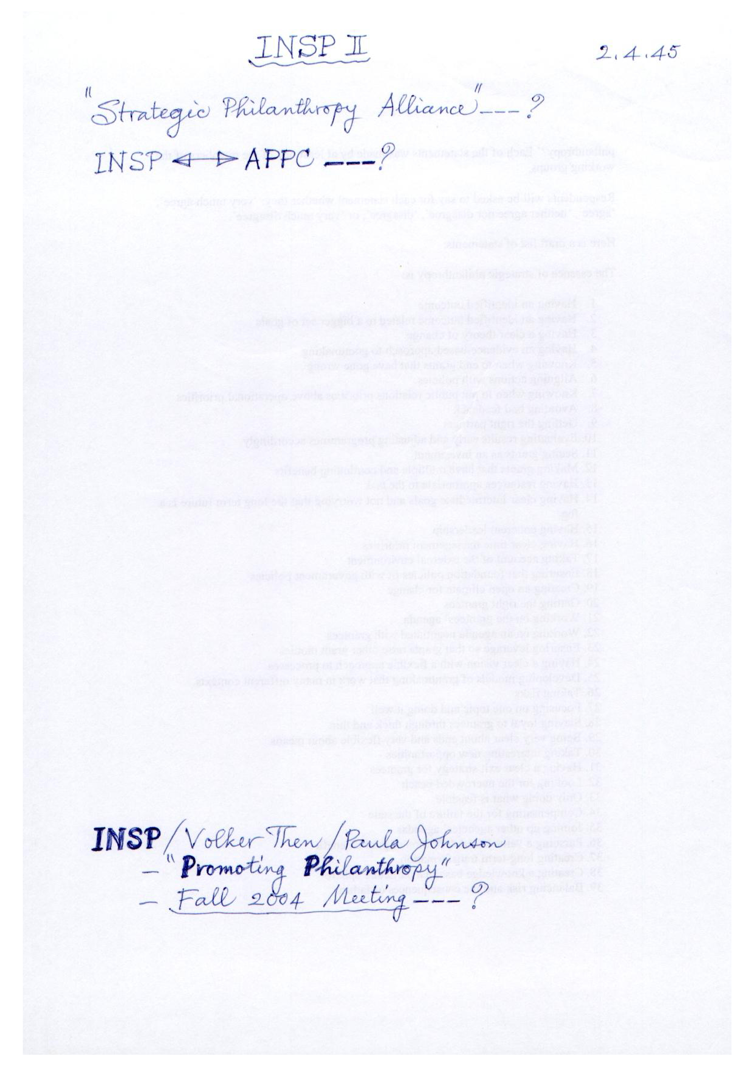 INSP II