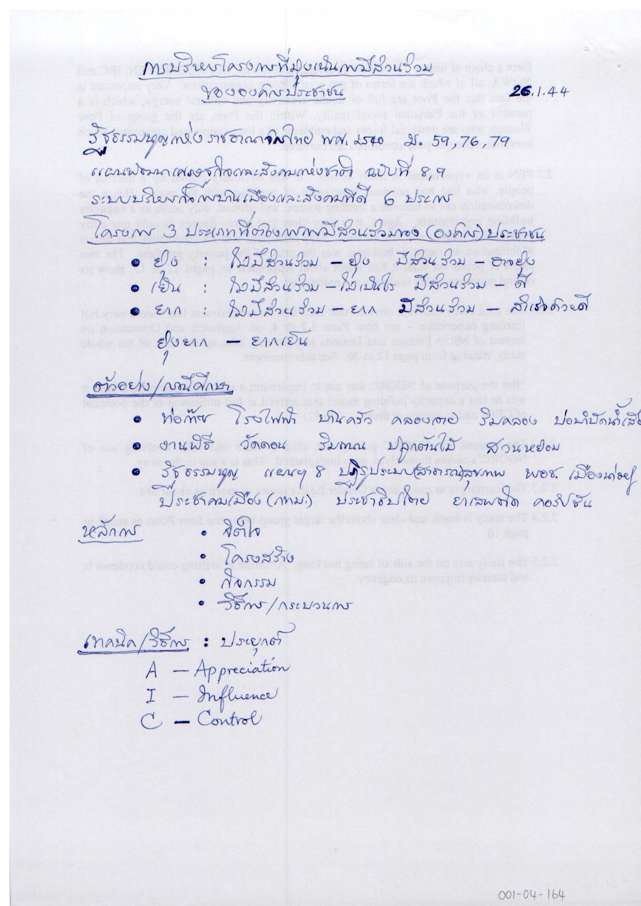 การบริหารโครงการที่มุ่งเน้นการมีส่วนร่วมขององค์กรประชาชน