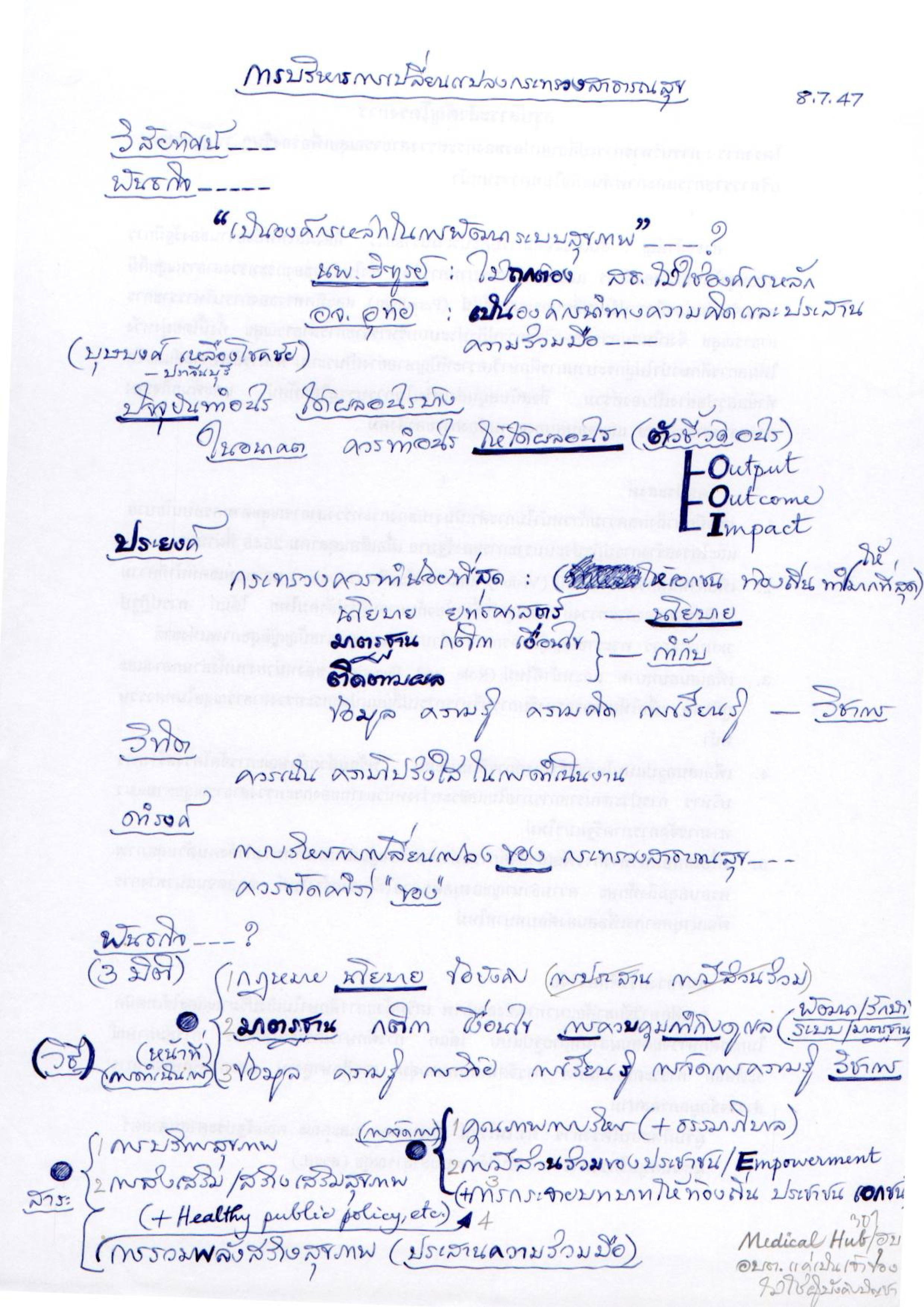 การบริหารการเปลี่ยนแปลงกระทรวงสาธารณสุข