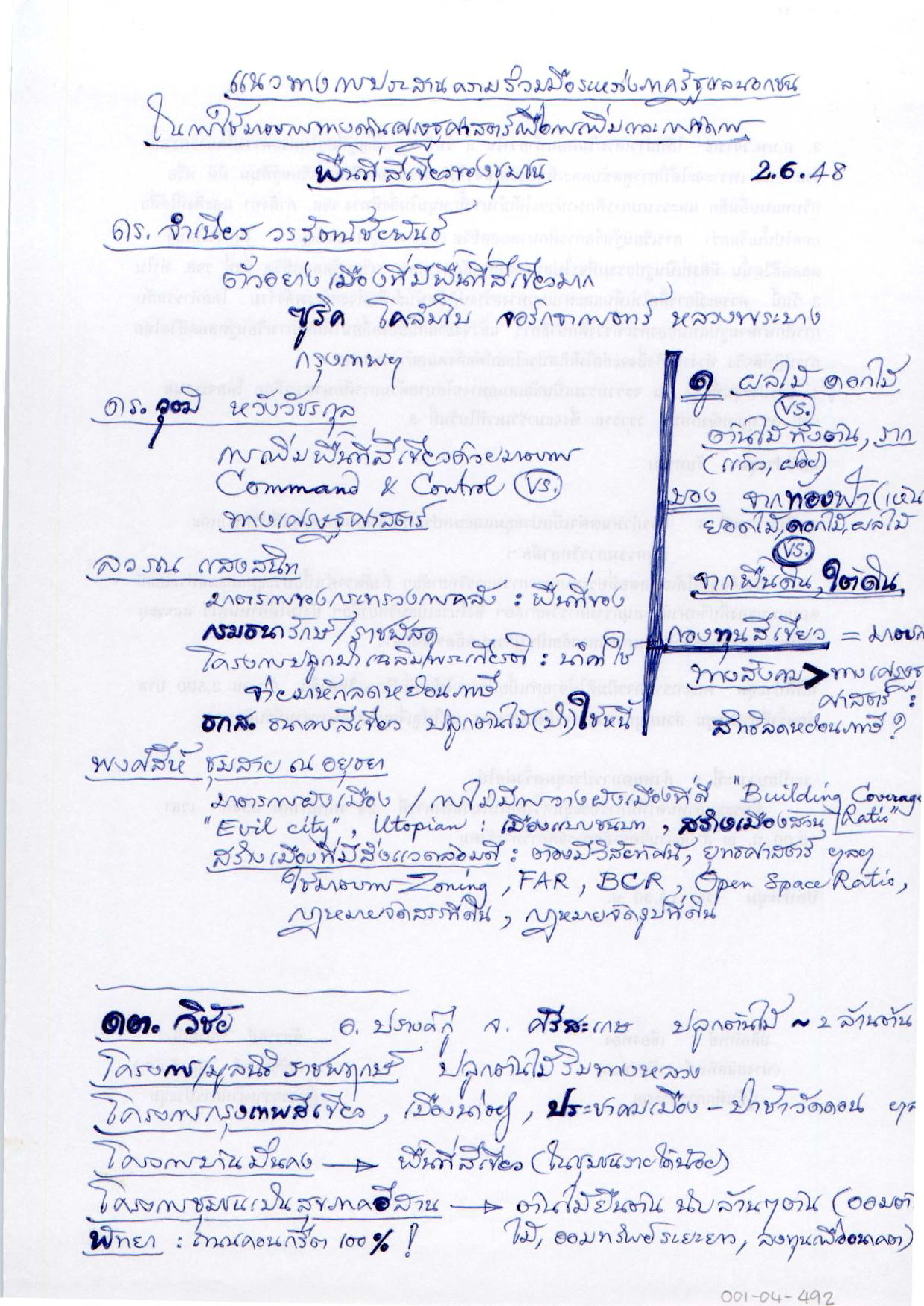 แนวทางการประสานความร่วมมือระหว่างภาครัฐและเอกชนในการใช้มาตรการทางด้านเศรษฐศาสตร์เพื่อการเพิ่มและการจัดการพื้นที่สีเขียวของชุมชน