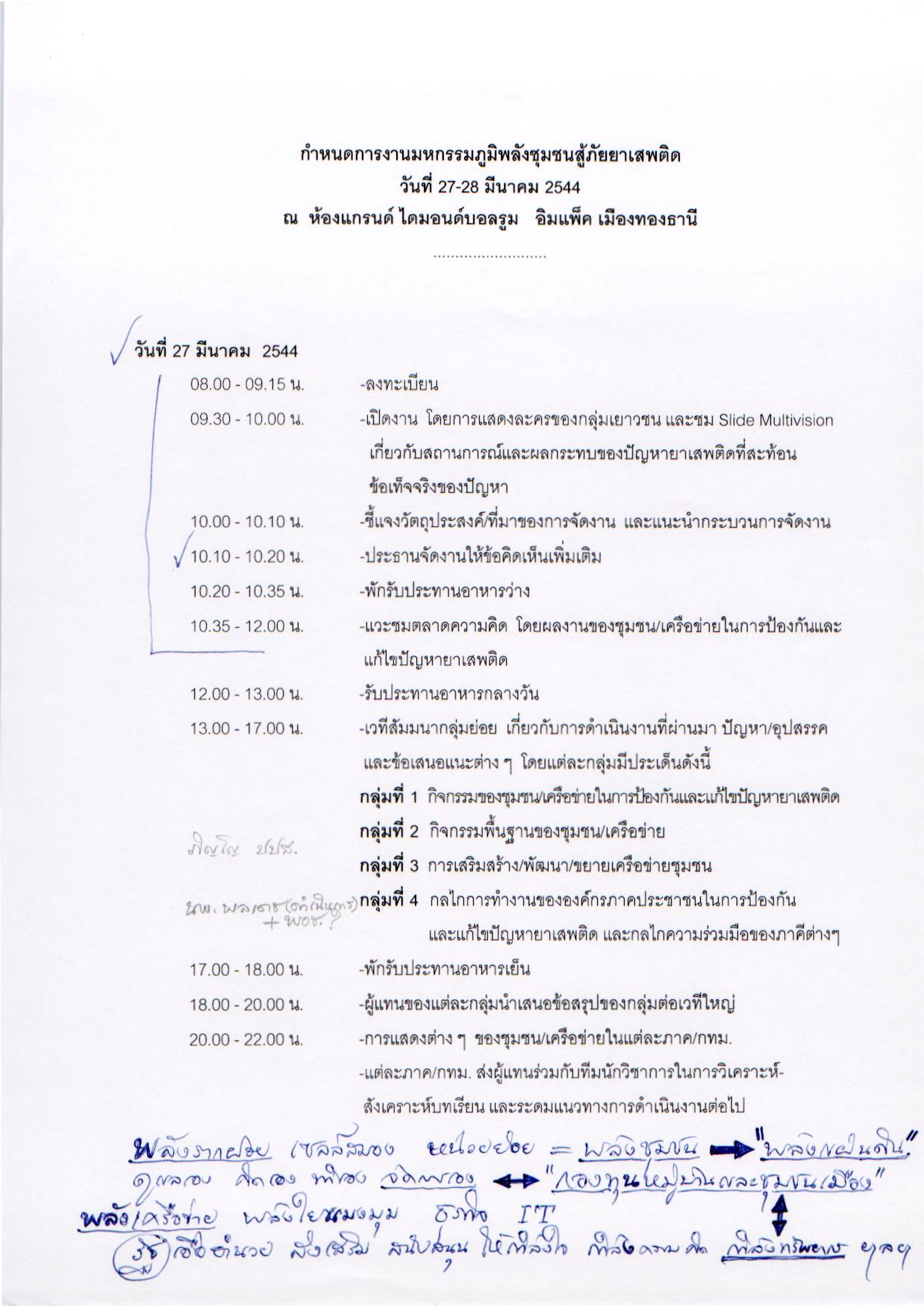 ภูมิพลังชุมชนสู้ภัยยาเสพติด