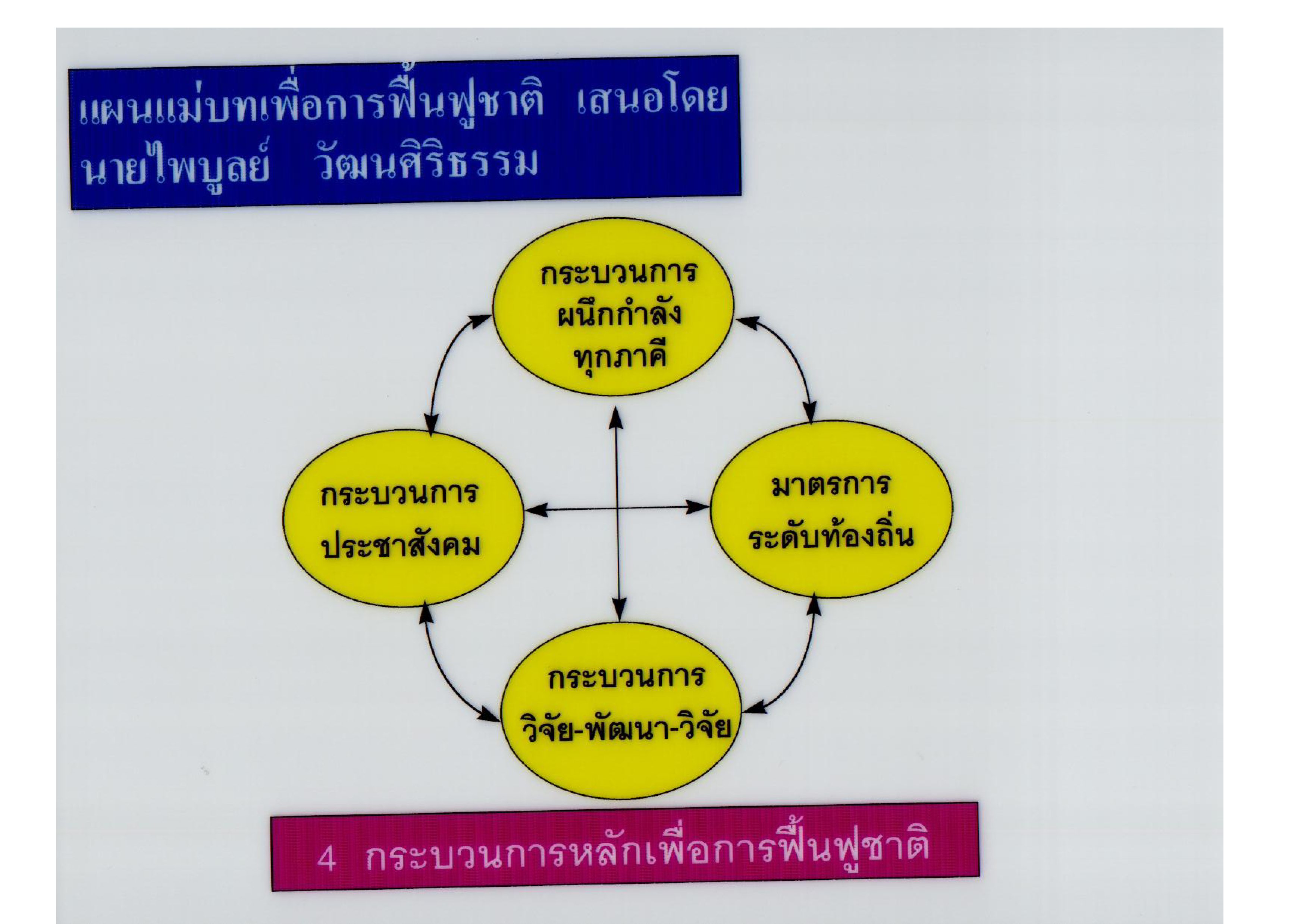 แผนแม่บทเพื่อการฟื้นฟูชาติ