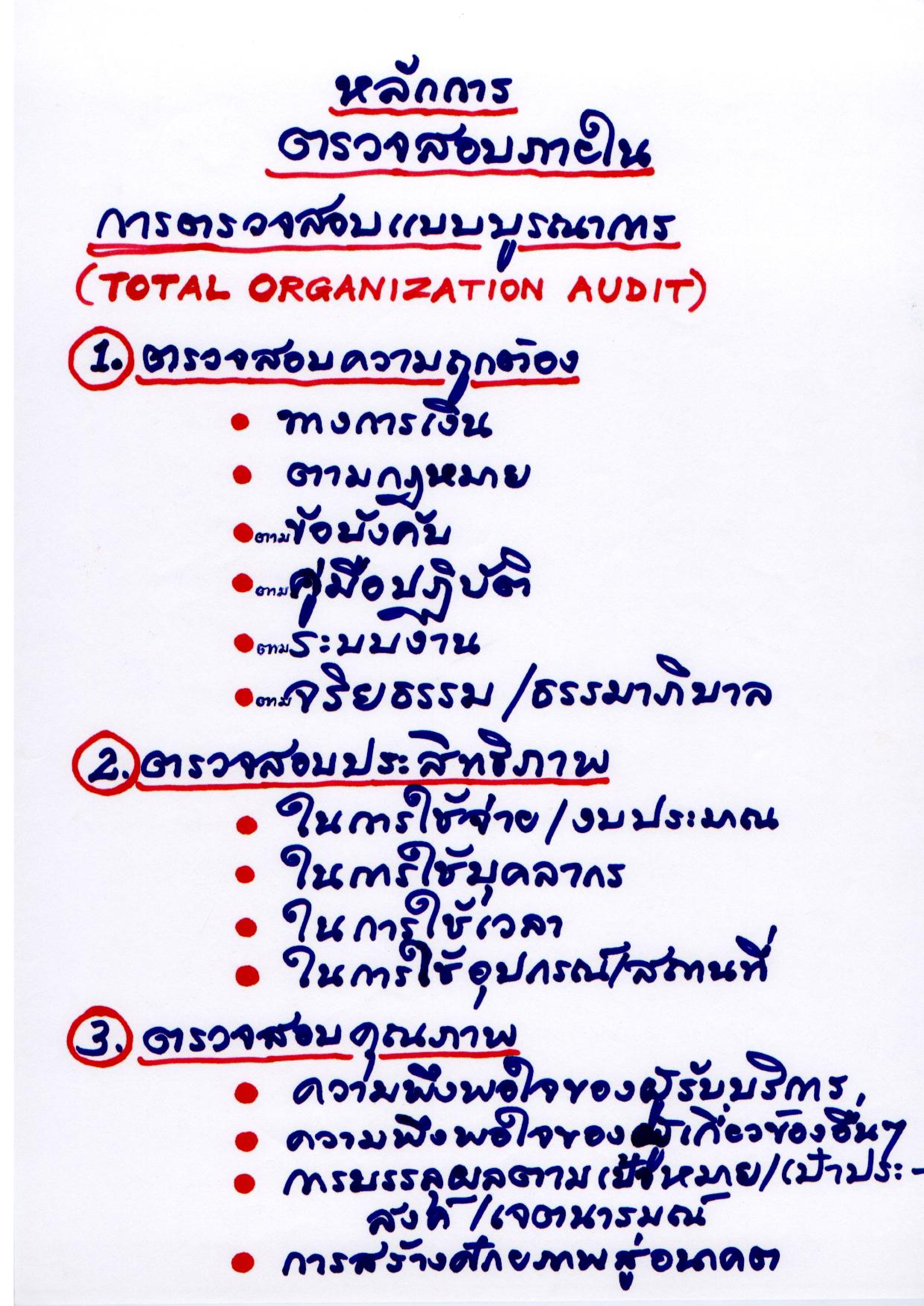 การตรวจสอบภายใน