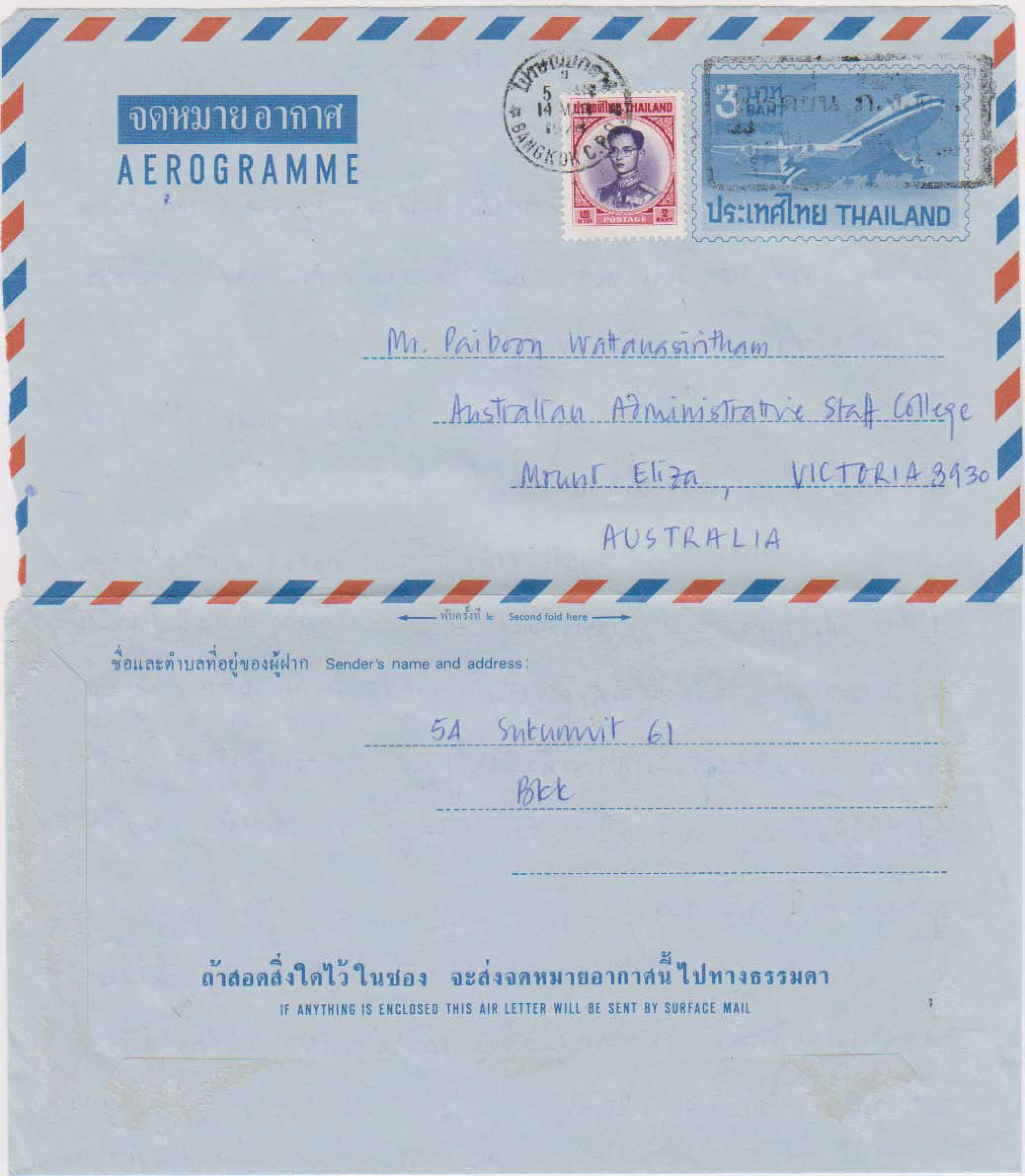 จดหมายจากคุณชฎา วัฒนศิริธรรม (ฉบับที่ 4)