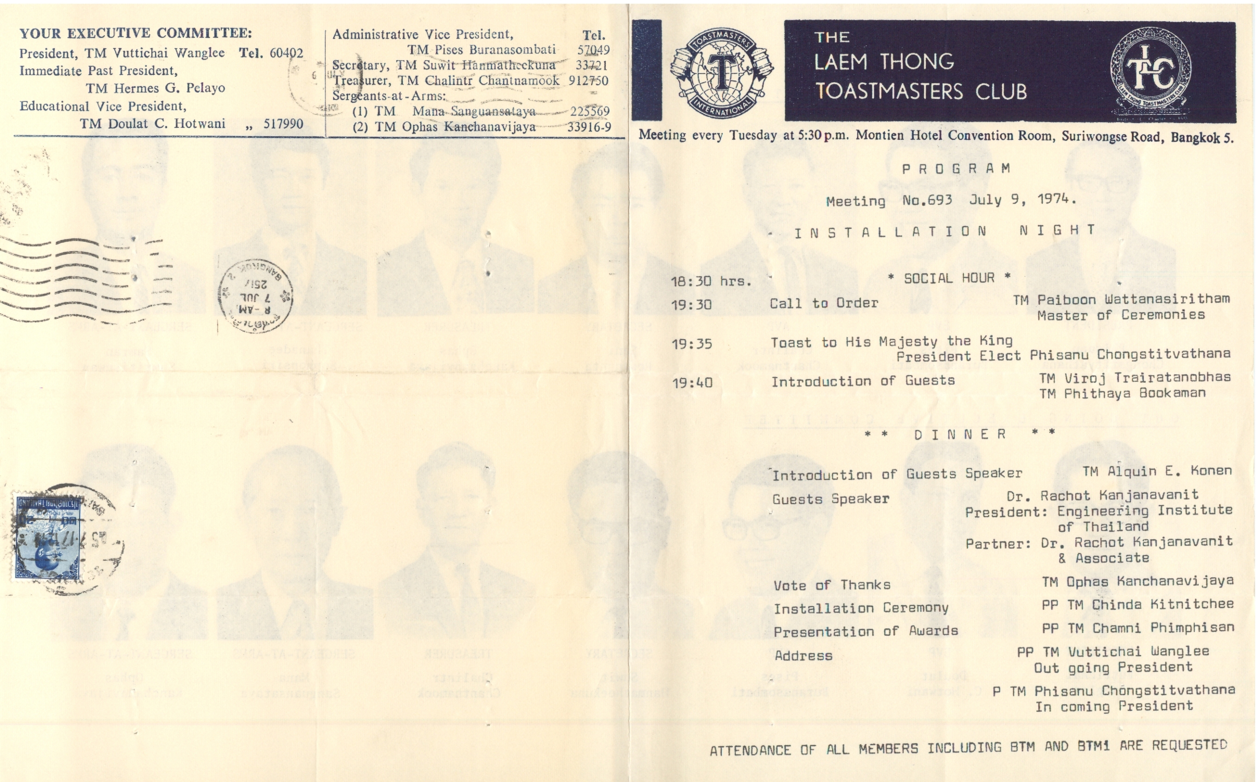 The Laem Thong Toastmaster Club