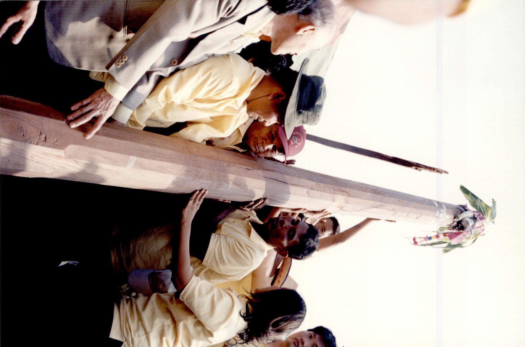 พิธีเปิดโครงการบ้านมั่นคงชนบท 